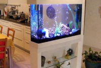 Modern Aquarium Partition Ideas For Living Room 42