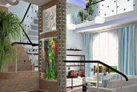 Modern Aquarium Partition Ideas For Living Room 48