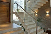 Perfect Glass Staircase Design Ideas 09