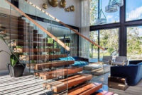 Perfect Glass Staircase Design Ideas 34