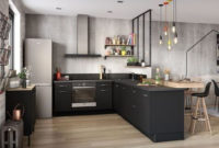 Stunning Dark Grey Kitchen Design Ideas 04