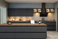 Stunning Dark Grey Kitchen Design Ideas 20