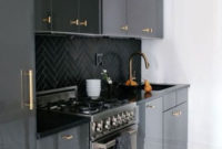 Stunning Dark Grey Kitchen Design Ideas 34