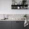 Stunning Dark Grey Kitchen Design Ideas 35