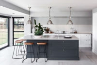 Stunning Dark Grey Kitchen Design Ideas 40