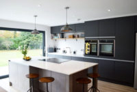 Stunning Dark Grey Kitchen Design Ideas 45