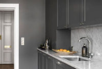 Stunning Dark Grey Kitchen Design Ideas 47