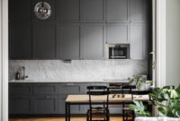Stunning Dark Grey Kitchen Design Ideas 48