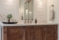 Elegant Wood Decor Ideas For Your Bathroom Design 12