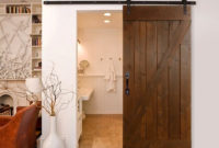 Elegant Wood Decor Ideas For Your Bathroom Design 29