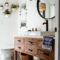 Elegant Wood Decor Ideas For Your Bathroom Design 34