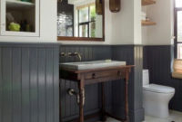 Elegant Wood Decor Ideas For Your Bathroom Design 41
