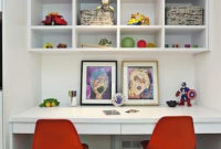 Stunning Desk Design Ideas For Kids Bedroom 35