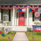 Super Patriotic Porch Independence Day Decoraion Ideas 23
