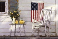 Super Patriotic Porch Independence Day Decoraion Ideas 32
