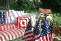 Super Patriotic Porch Independence Day Decoraion Ideas 33