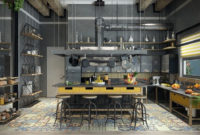 Attractive Kitchen Design Ideas With Industrial Style 22