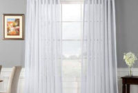 Beautiful White Curtains For Home With Farmhouse Style 03