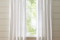 Beautiful White Curtains For Home With Farmhouse Style 10