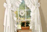 Beautiful White Curtains For Home With Farmhouse Style 25