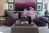 Cute Purple Living Room Design You Will Totally Love 03