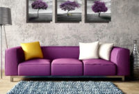 Cute Purple Living Room Design You Will Totally Love 04