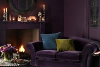 Cute Purple Living Room Design You Will Totally Love 11