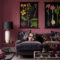 Cute Purple Living Room Design You Will Totally Love 45