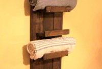 Easy DIY Towel Racks Ideas That You Can Do This 04