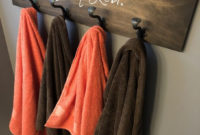 Easy DIY Towel Racks Ideas That You Can Do This 13