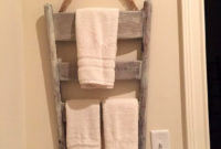Easy DIY Towel Racks Ideas That You Can Do This 22