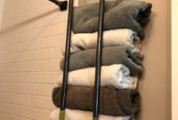 Easy DIY Towel Racks Ideas That You Can Do This 32