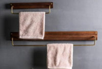 Easy DIY Towel Racks Ideas That You Can Do This 36