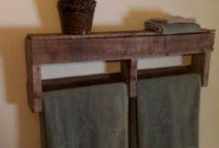 Easy DIY Towel Racks Ideas That You Can Do This 38