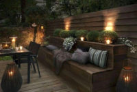 Impressive Seating Area In The Garden For Decoration 11