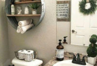 Inspiring Bathroom Decoration Ideas With Farmhouse Style 18