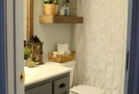Inspiring Bathroom Decoration Ideas With Farmhouse Style 40
