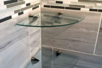 Perfect Glass Shelves Ideas For Bathroom Design 09