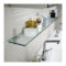 Perfect Glass Shelves Ideas For Bathroom Design 18