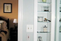 Perfect Glass Shelves Ideas For Bathroom Design 26