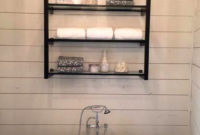 Perfect Glass Shelves Ideas For Bathroom Design 32