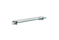 Perfect Glass Shelves Ideas For Bathroom Design 38