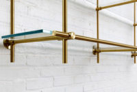 Perfect Glass Shelves Ideas For Bathroom Design 40