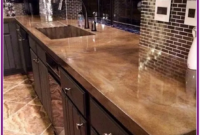Awesome Kitchen Concrete Countertop Ideas To Inspire 28