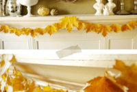 Easy And Simple Fall Garland Decoration Ideas 31