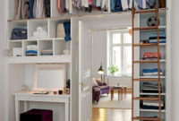 Elegant Wardrobe Design Ideas For Your Small Bedroom 21