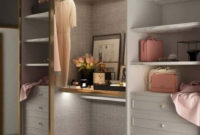 Elegant Wardrobe Design Ideas For Your Small Bedroom 32