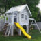 Marvelous Outdoor Playhouses Ideas To Live Childhood Adventures 04