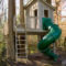Marvelous Outdoor Playhouses Ideas To Live Childhood Adventures 31