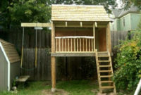 Marvelous Outdoor Playhouses Ideas To Live Childhood Adventures 36